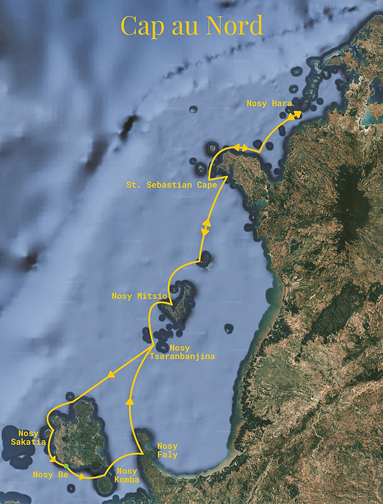 CROISIERE EN CATAMARAN À NOSY-BE